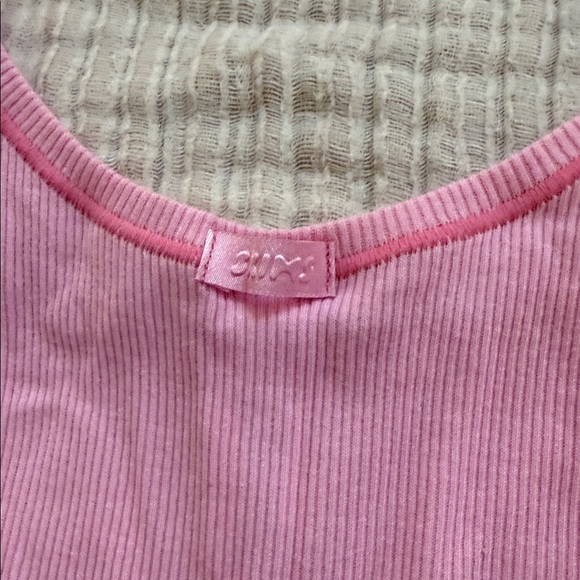 SKIMS Pink Ribbed Tank Top - Picture 3 of 3
